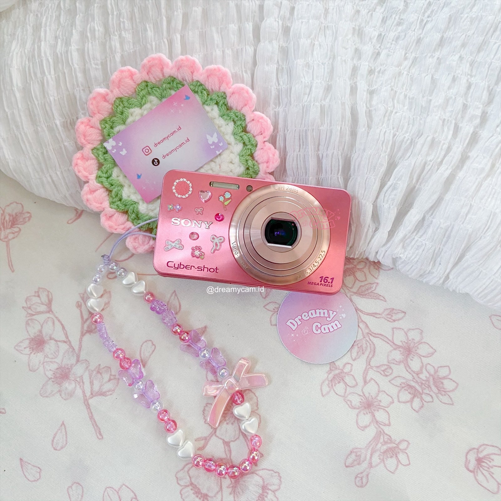 Sony Cybershot W570 pink | Digital Camera CCD Digicam