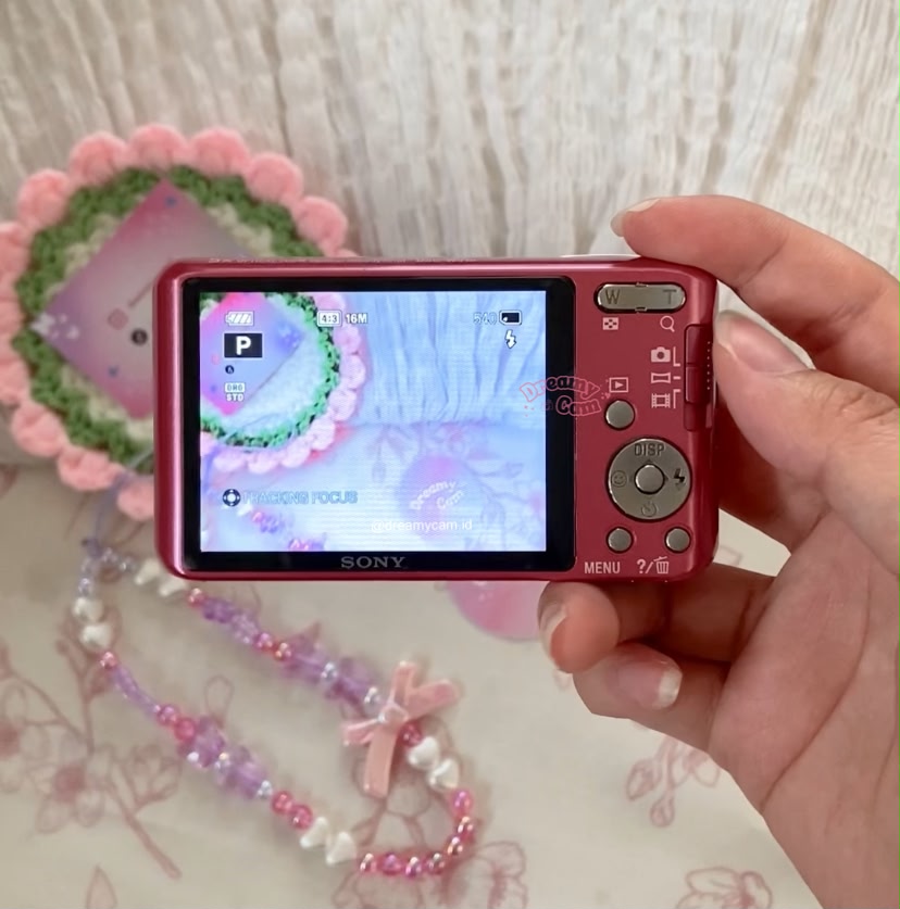 Sony Cybershot W570 pink | Digital Camera CCD Digicam