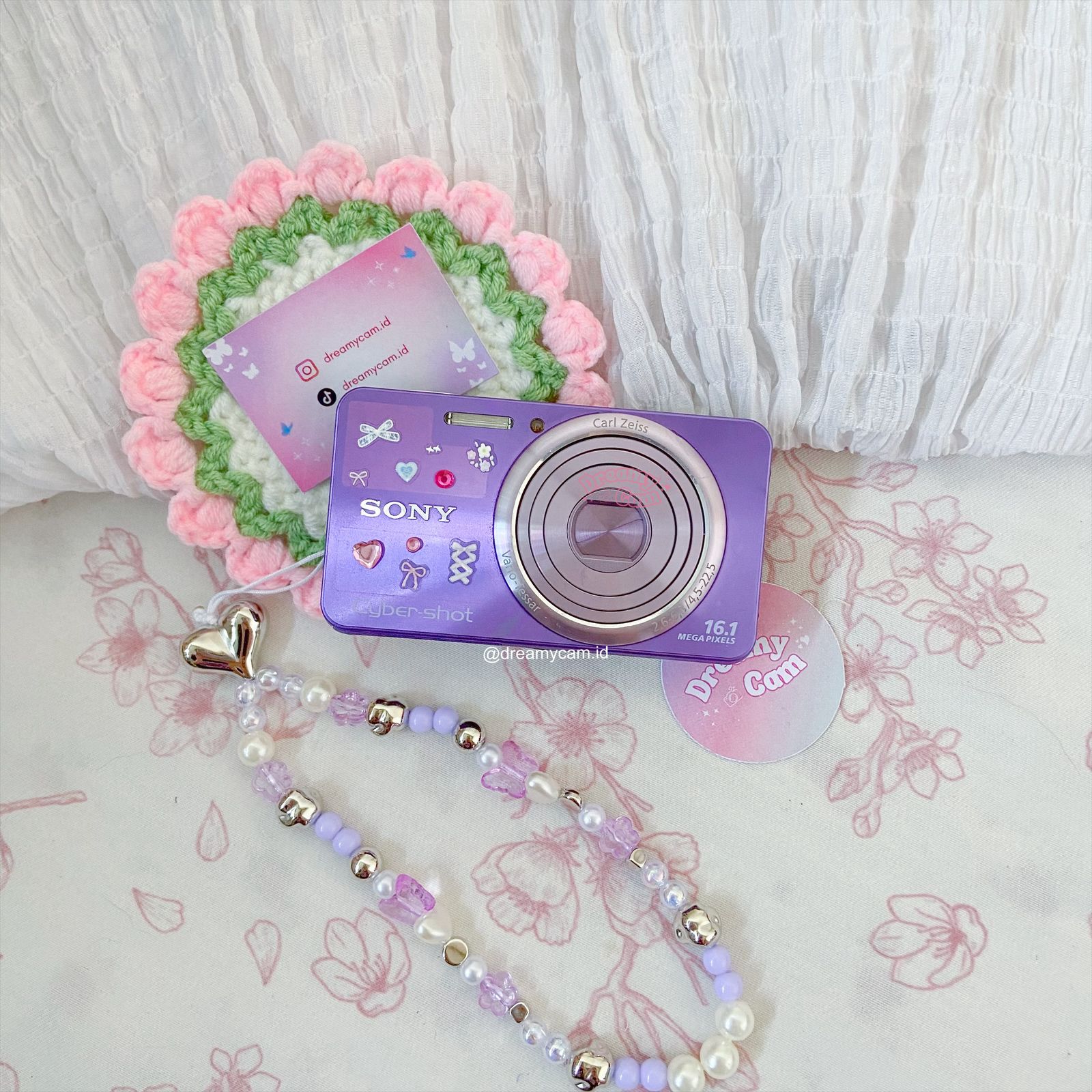 Sony Cybershot W570 in purple | Digital Camera CCD Digicam