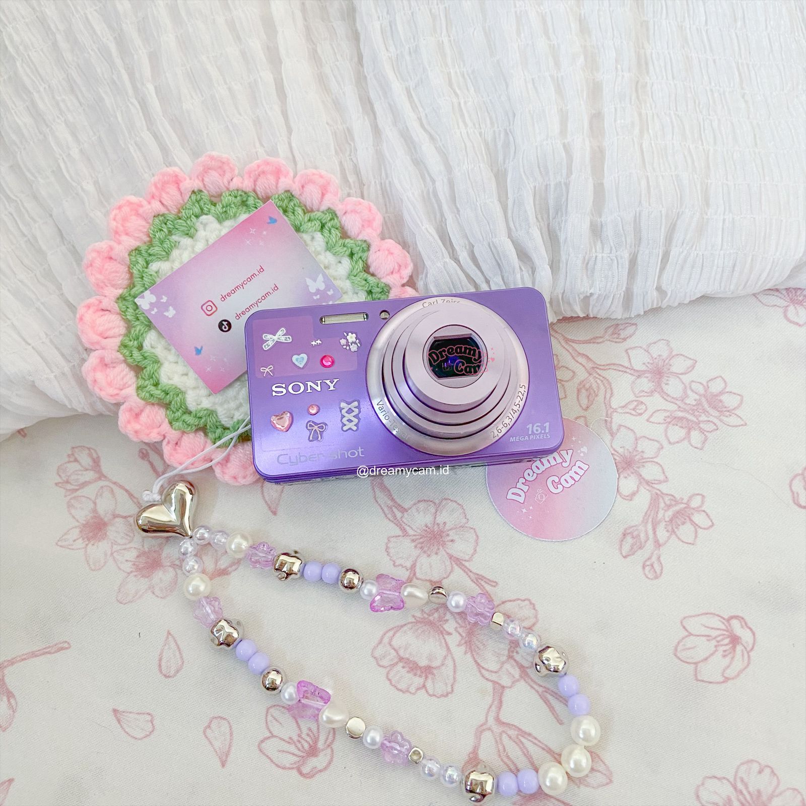 Sony Cybershot W570 in purple | Digital Camera CCD Digicam