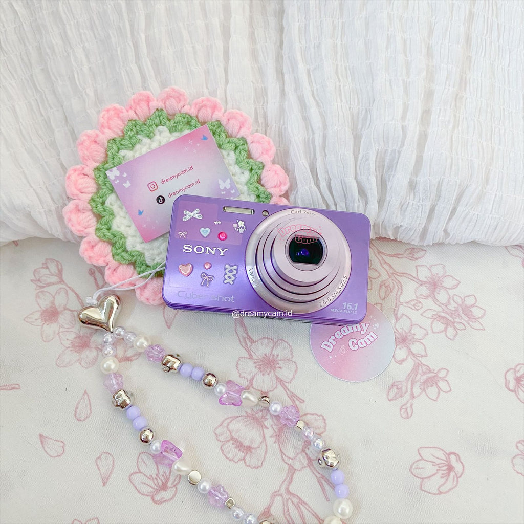 Sony Cybershot W570 in purple | Digital Camera CCD Digicam