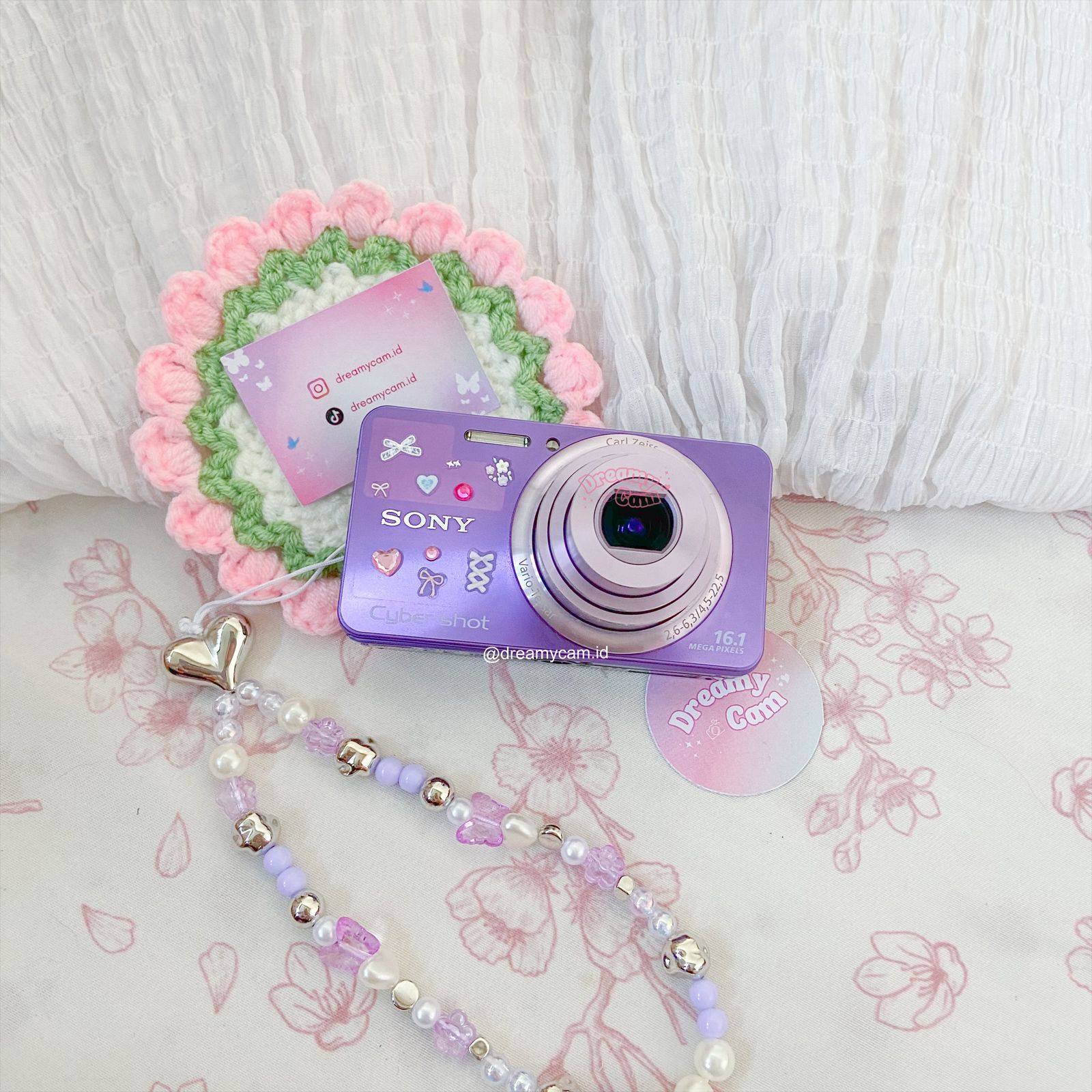 Sony Cybershot W570 in purple | Digital Camera CCD Digicam