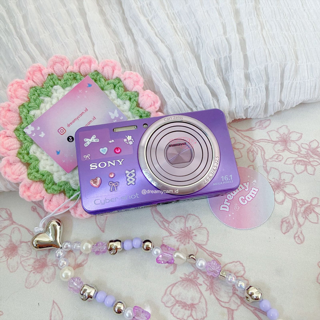 Sony Cybershot W570 in purple | Digital Camera CCD Digicam