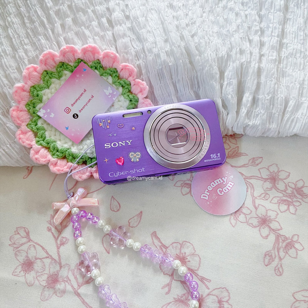Sony Cybershot W630 purple | Digital Camera CCD Digicam