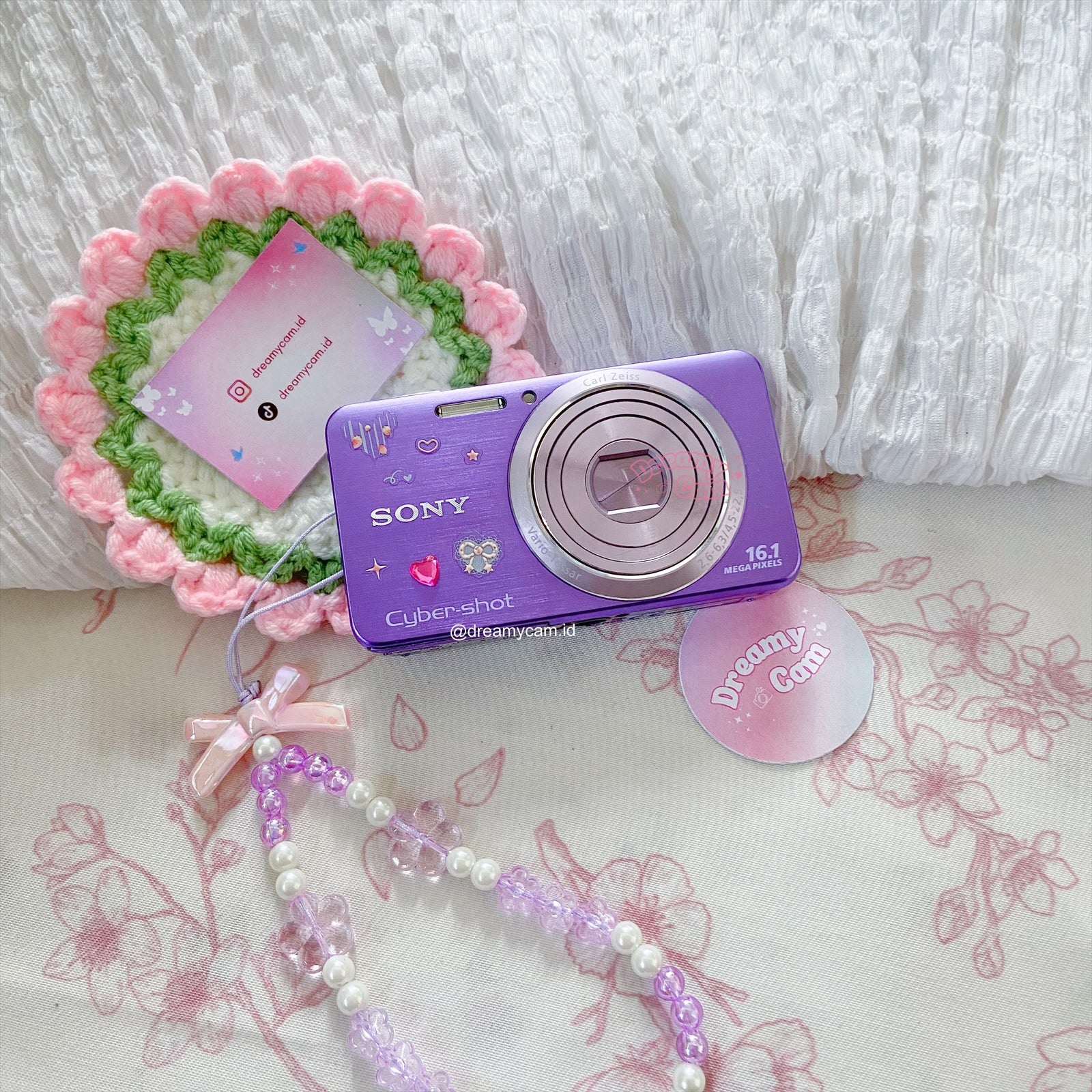 Sony Cybershot W630 purple | Digital Camera CCD Digicam