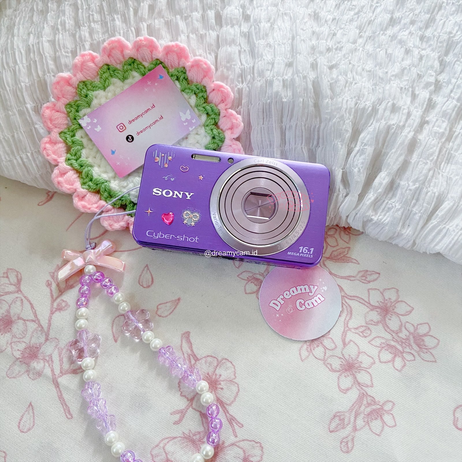 Sony Cybershot W630 purple | Digital Camera CCD Digicam