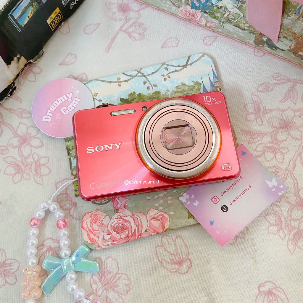 Sony Cybershot DSC-WX100 in Pink | Digital Camera CCD Digicam