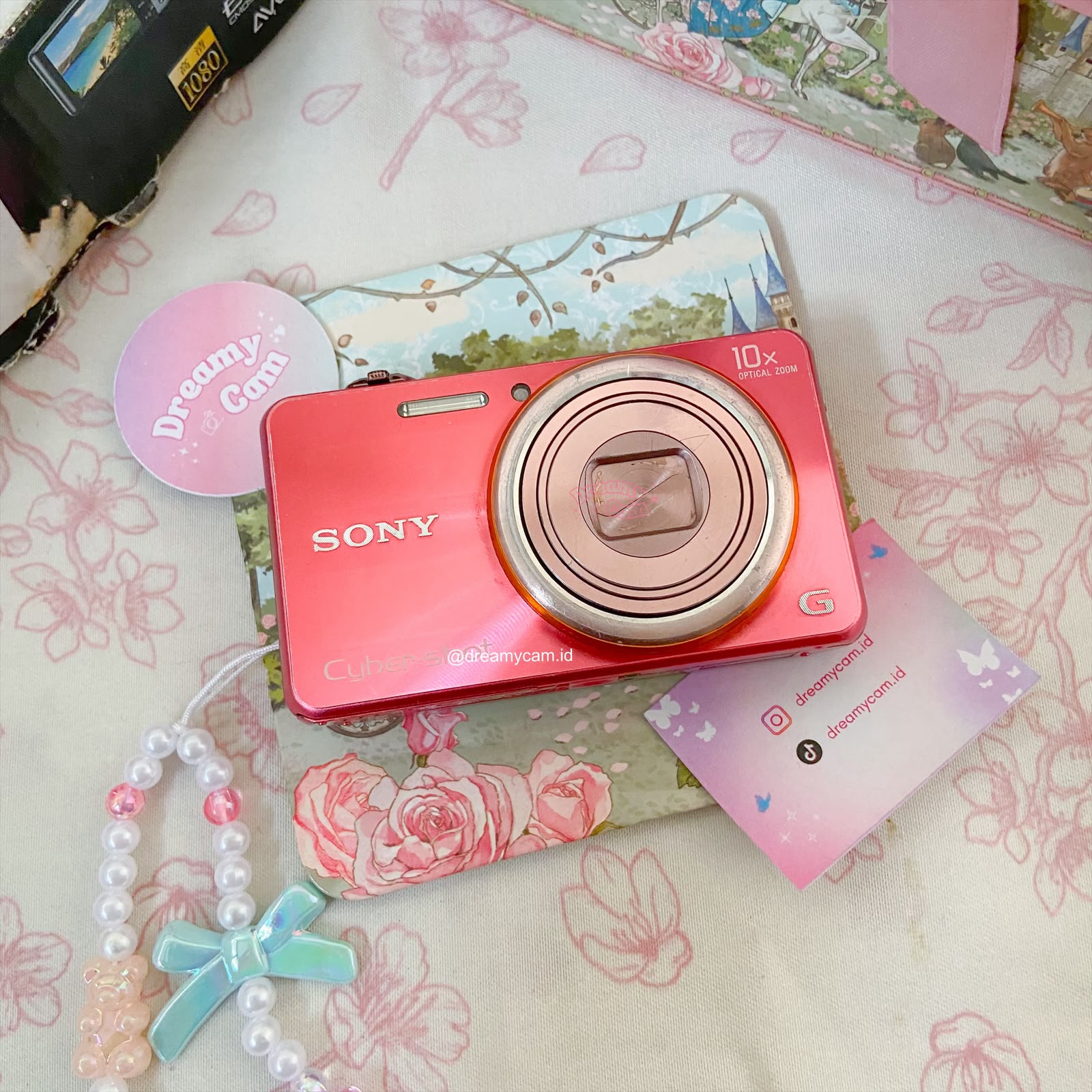 Sony Cybershot DSC-WX100 in Pink | Digital Camera CCD Digicam