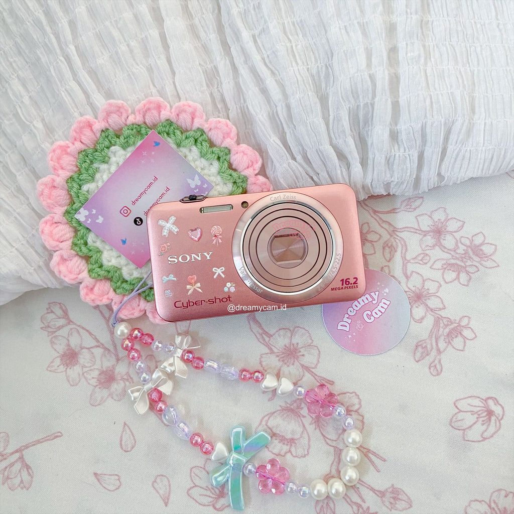 Sony Cybershot WX7 in peach | Digital Camera CCD Digicam