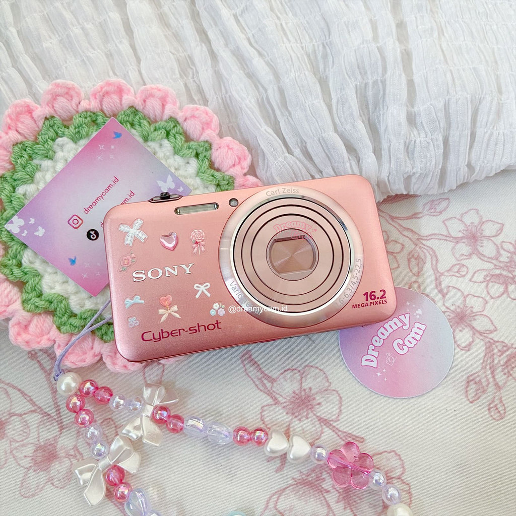 Sony Cybershot WX7 in peach | Digital Camera CCD Digicam