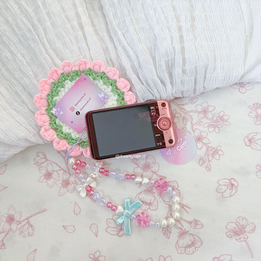 Sony Cybershot WX7 in peach | Digital Camera CCD Digicam