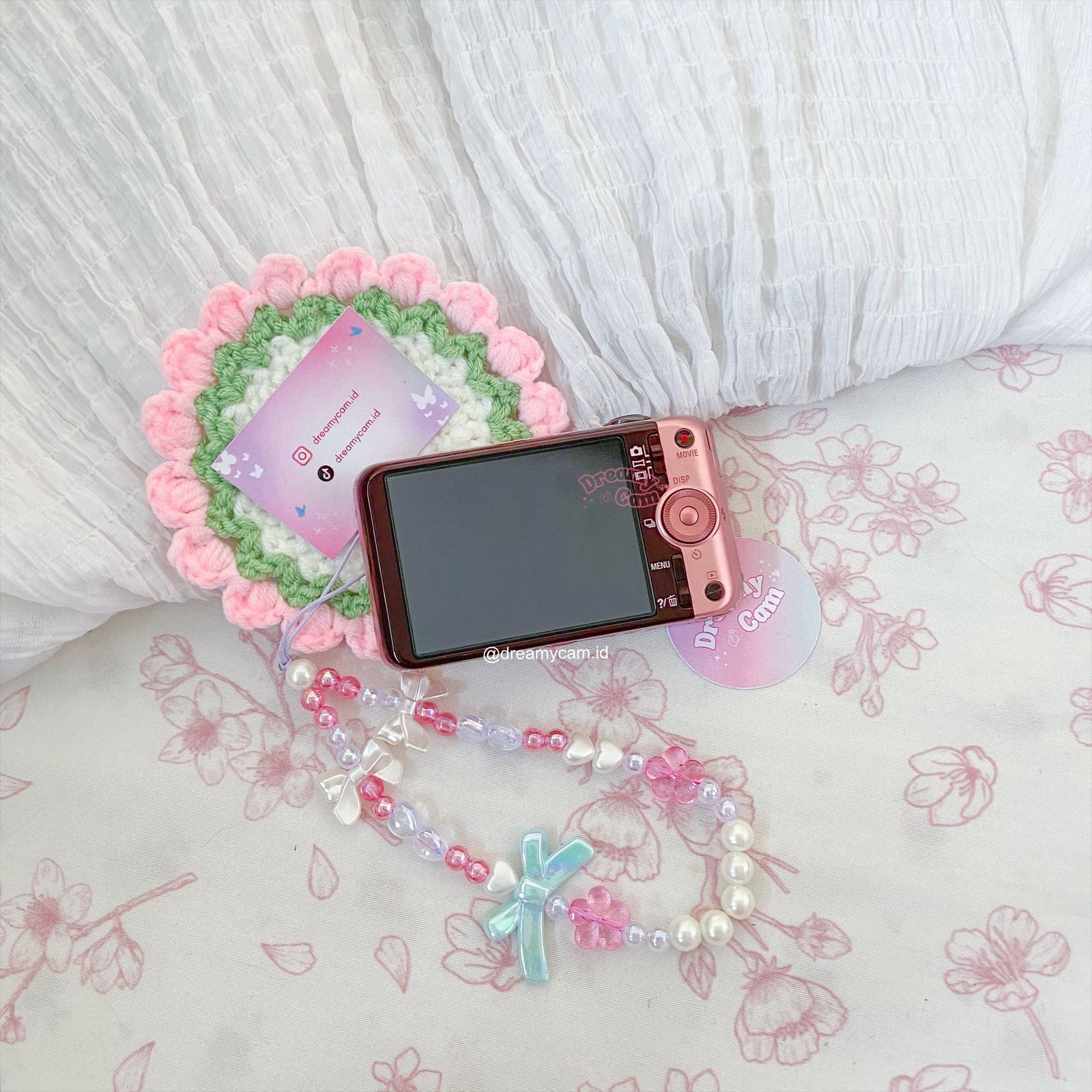 Sony Cybershot WX7 in peach | Digital Camera CCD Digicam
