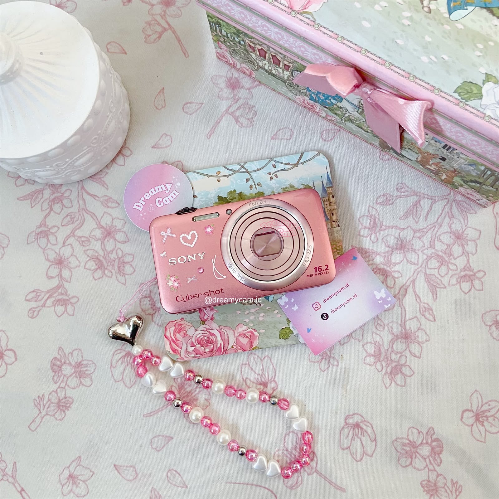 Sony Cybershot DSC-WX7 in Pink | Digital Camera CCD Digicam