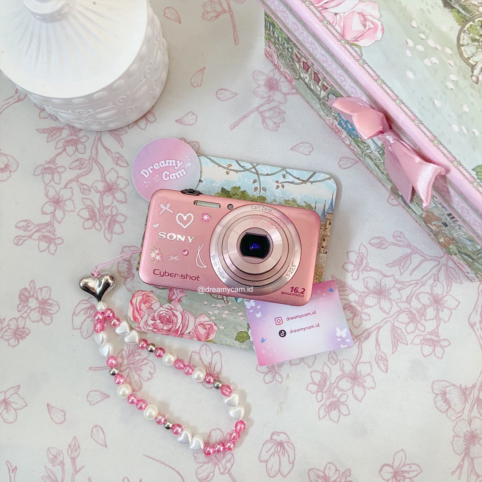 Sony Cybershot DSC-WX7 in Pink | Digital Camera CCD Digicam