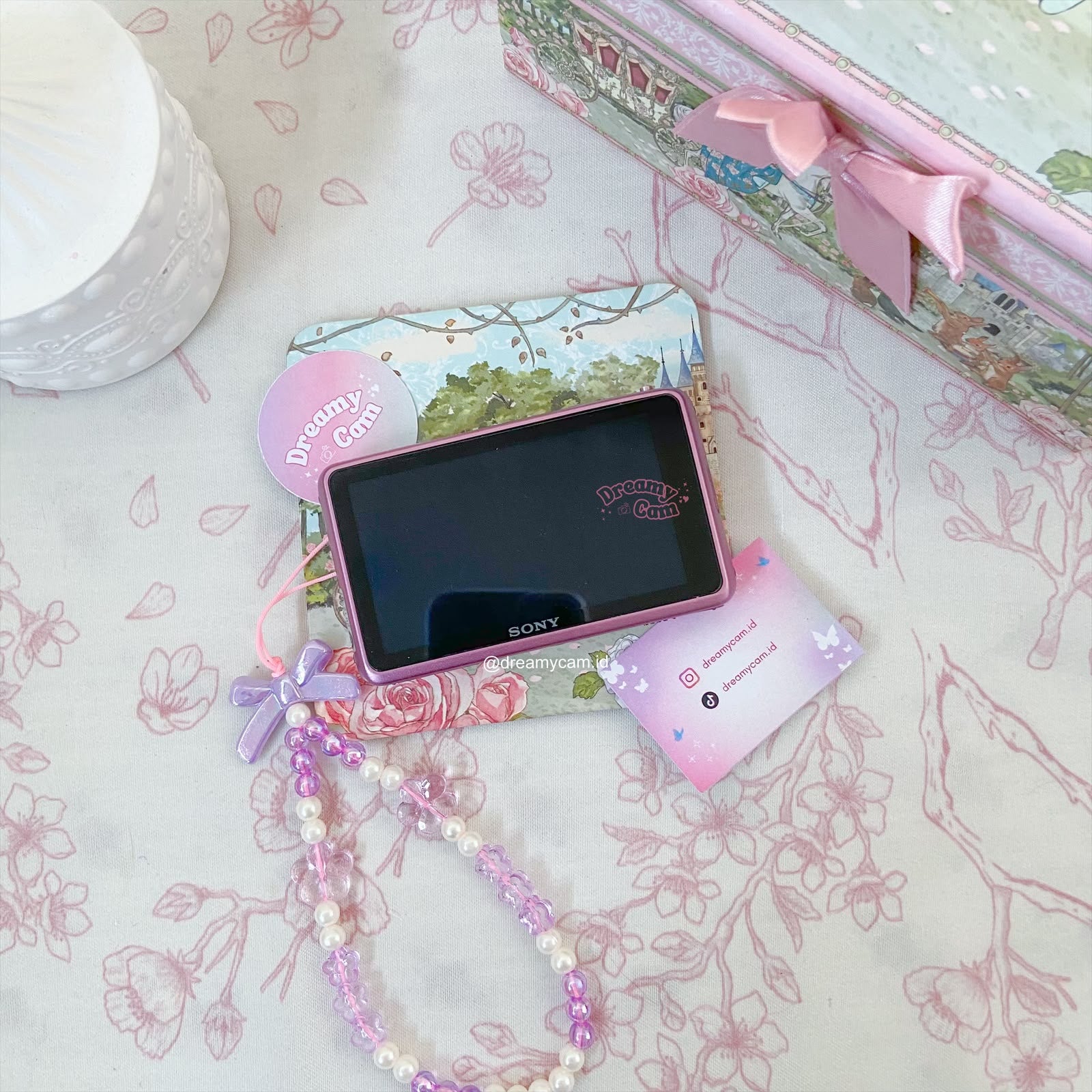 Sony Cybershot DSC-TX66 in pink | Digital Camera CCD Digicam Vintage
