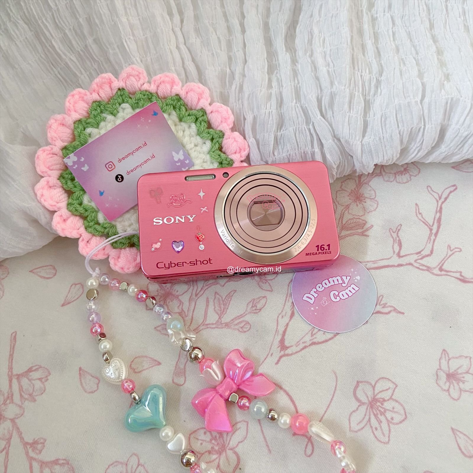 Sony Cybershot W630 pink | Digital Camera CCD Digicam