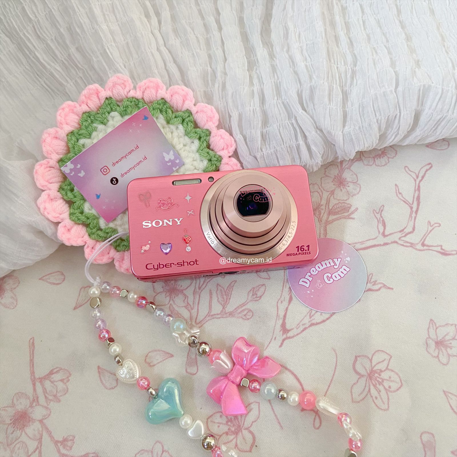 Sony Cybershot W630 pink | Digital Camera CCD Digicam