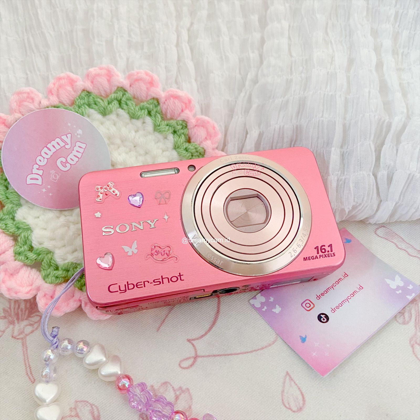 Sony Cybershot W630 pink | Digital Camera CCD Digicam