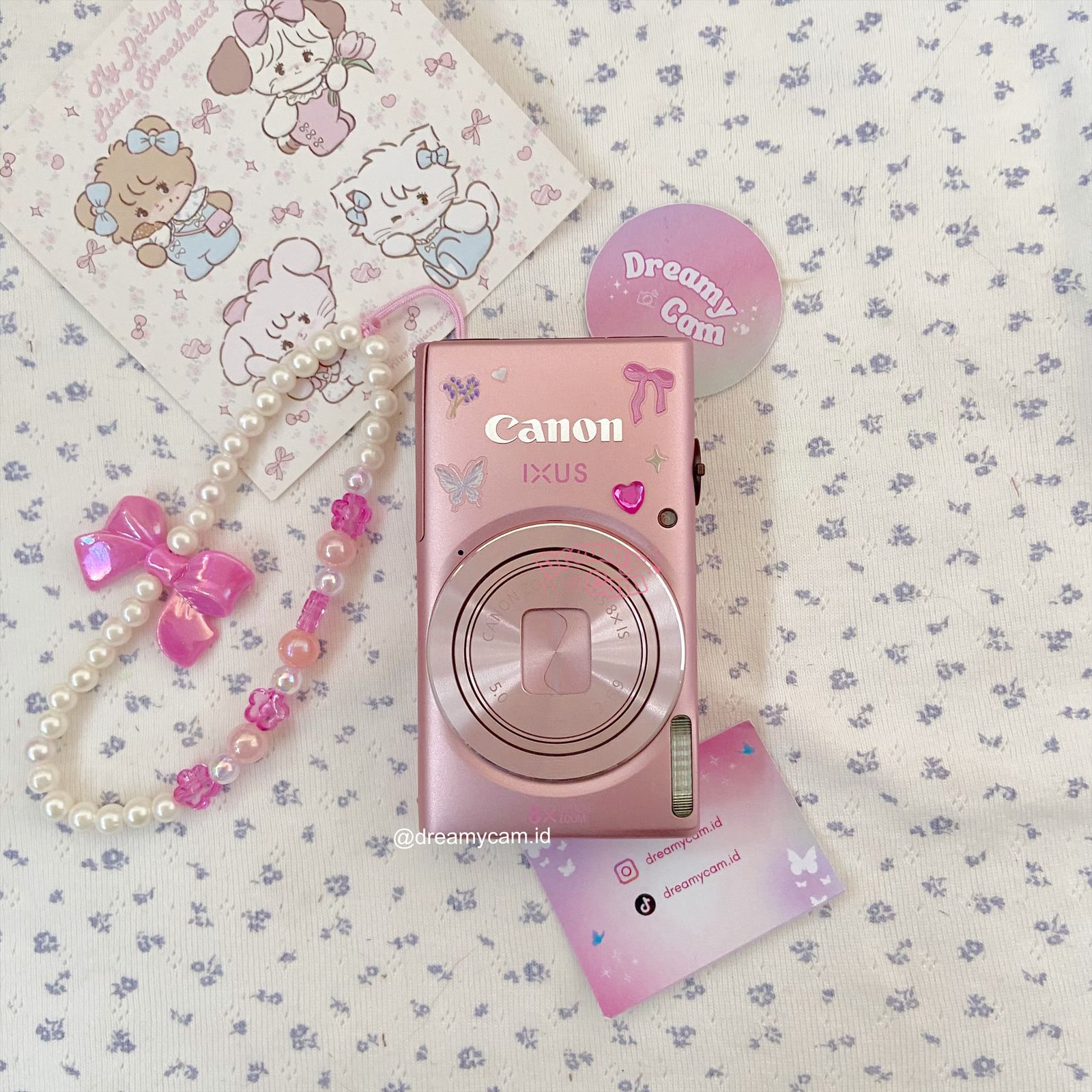 Canon Ixus 132 in pink