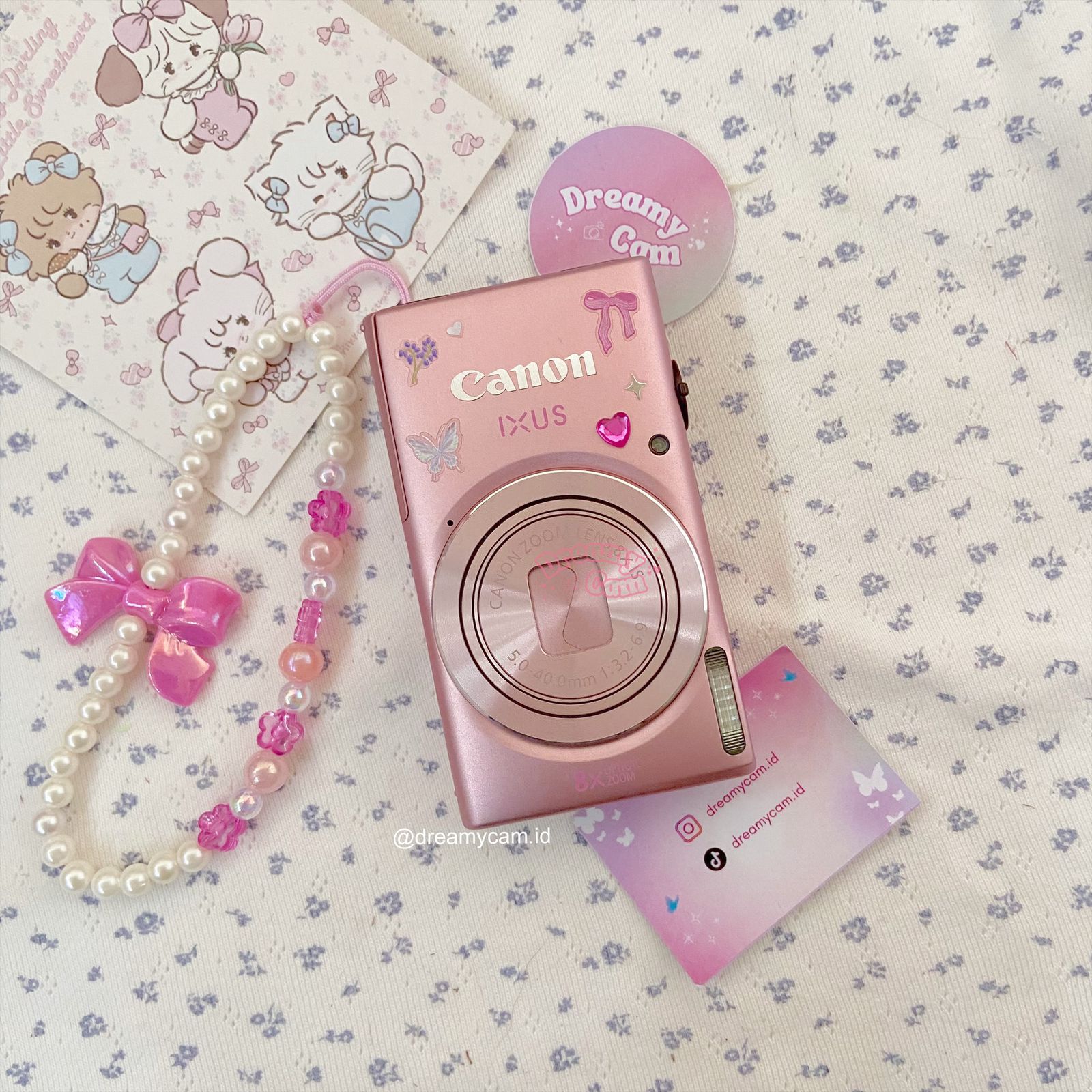 Canon Ixus 132 in pink