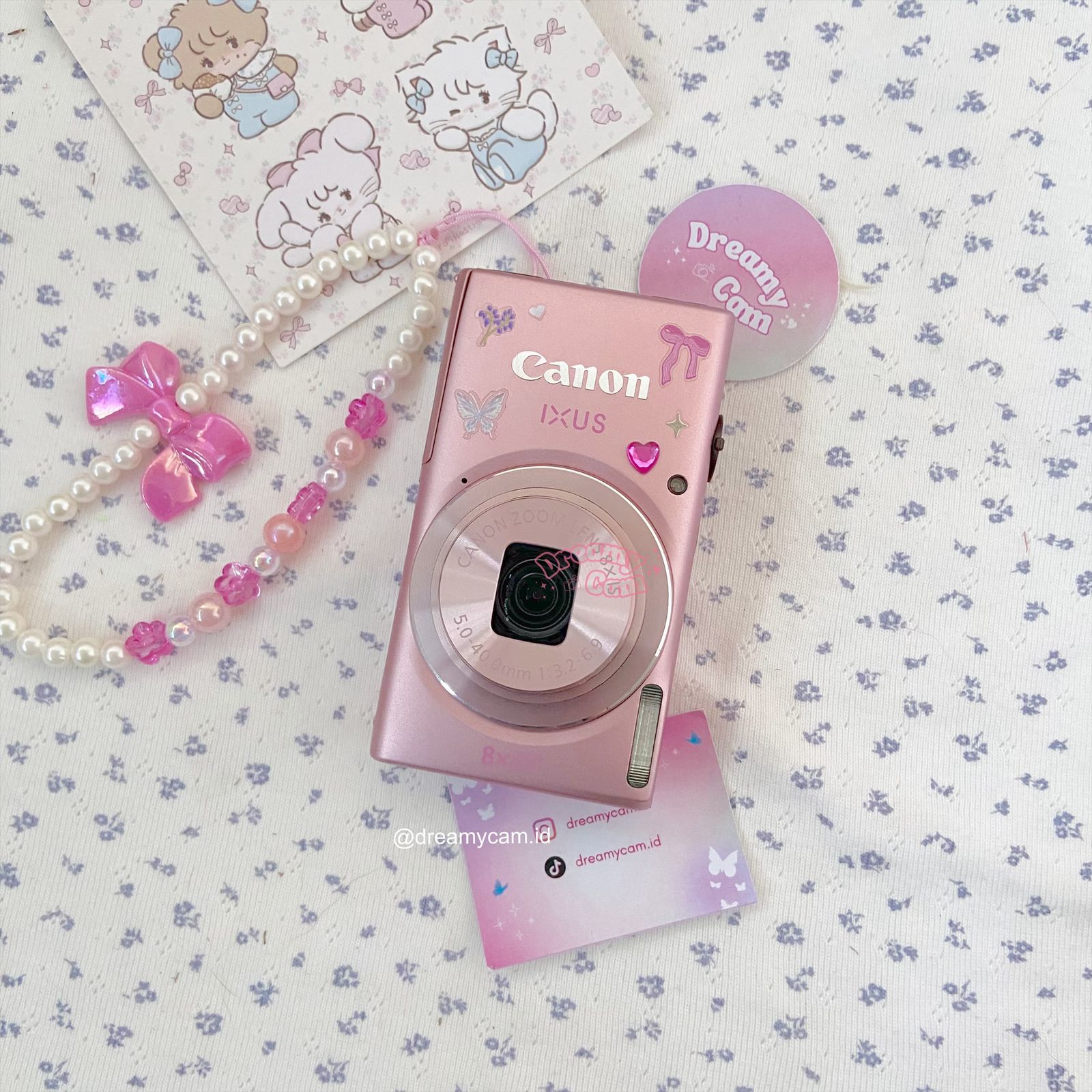 Canon Ixus 132 in pink
