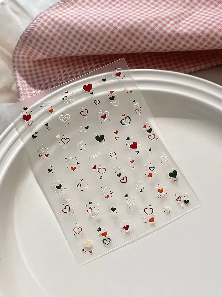 5D Digicam Stickers | Y2K Aesthetic Camera Stickers | Hearts