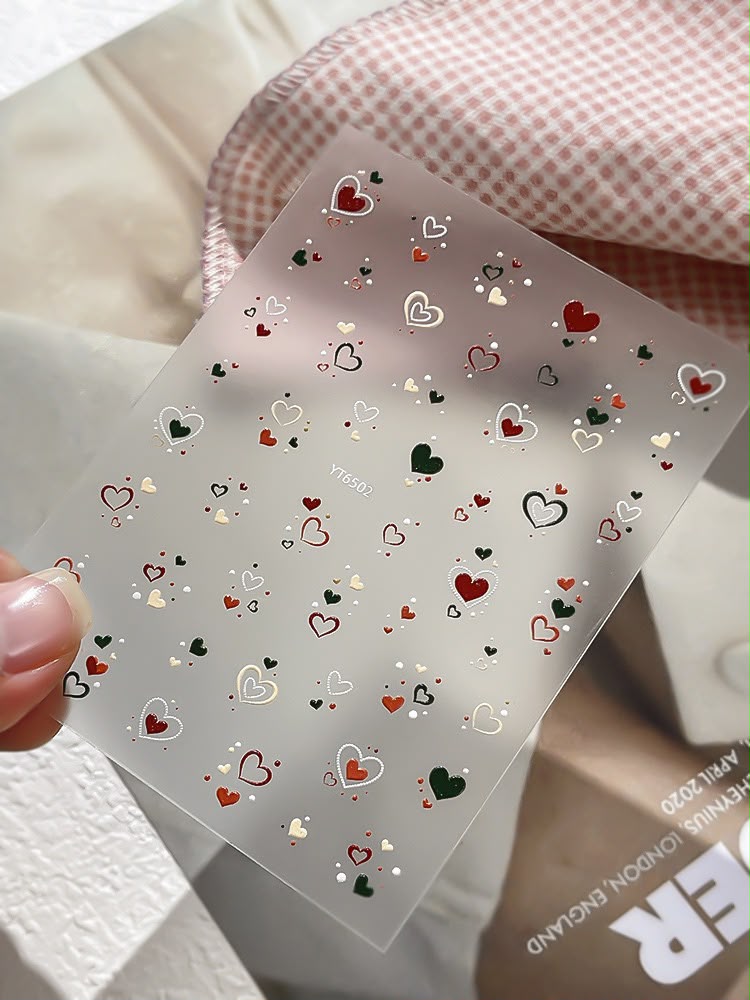 5D Digicam Stickers | Y2K Aesthetic Camera Stickers | Hearts