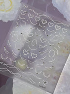 5D Digicam Stickers | Y2K Aesthetic Camera Stickers | Pearl & Rhinestone