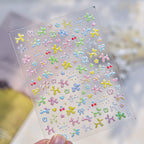 5D Digicam Stickers | Y2K Aesthetic Camera Stickers | Colorful Spring Poodle
