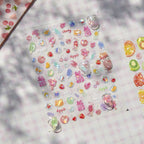 5D Digicam Stickers | Y2K Aesthetic Camera Stickers | Jelly Bear