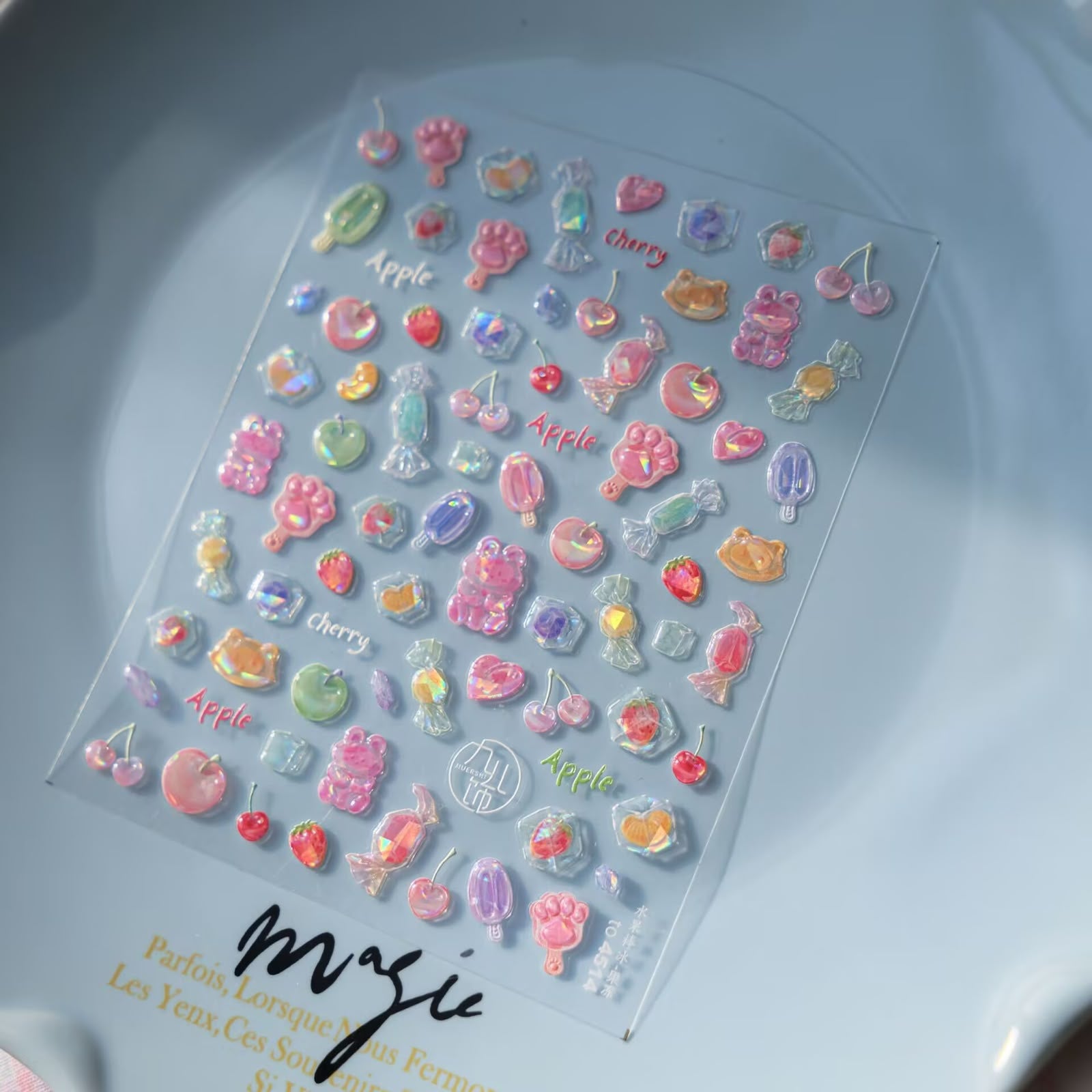 5D Digicam Stickers | Y2K Aesthetic Camera Stickers | Jelly Bear