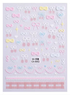 5D Digicam Stickers | Y2K Aesthetic Camera Stickers | Pastel Cherry Bow