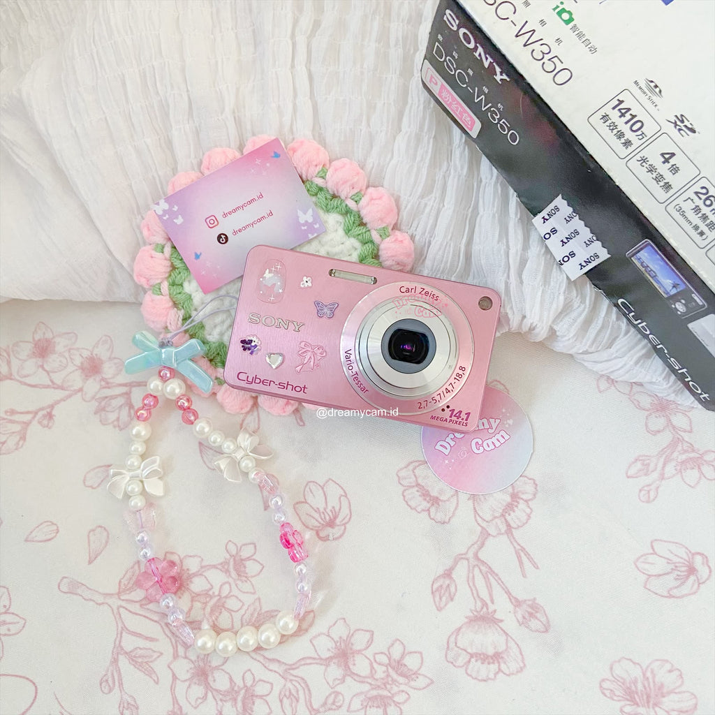 Sony Cybershot W350 in pink | Digital Camera CCD Digicam