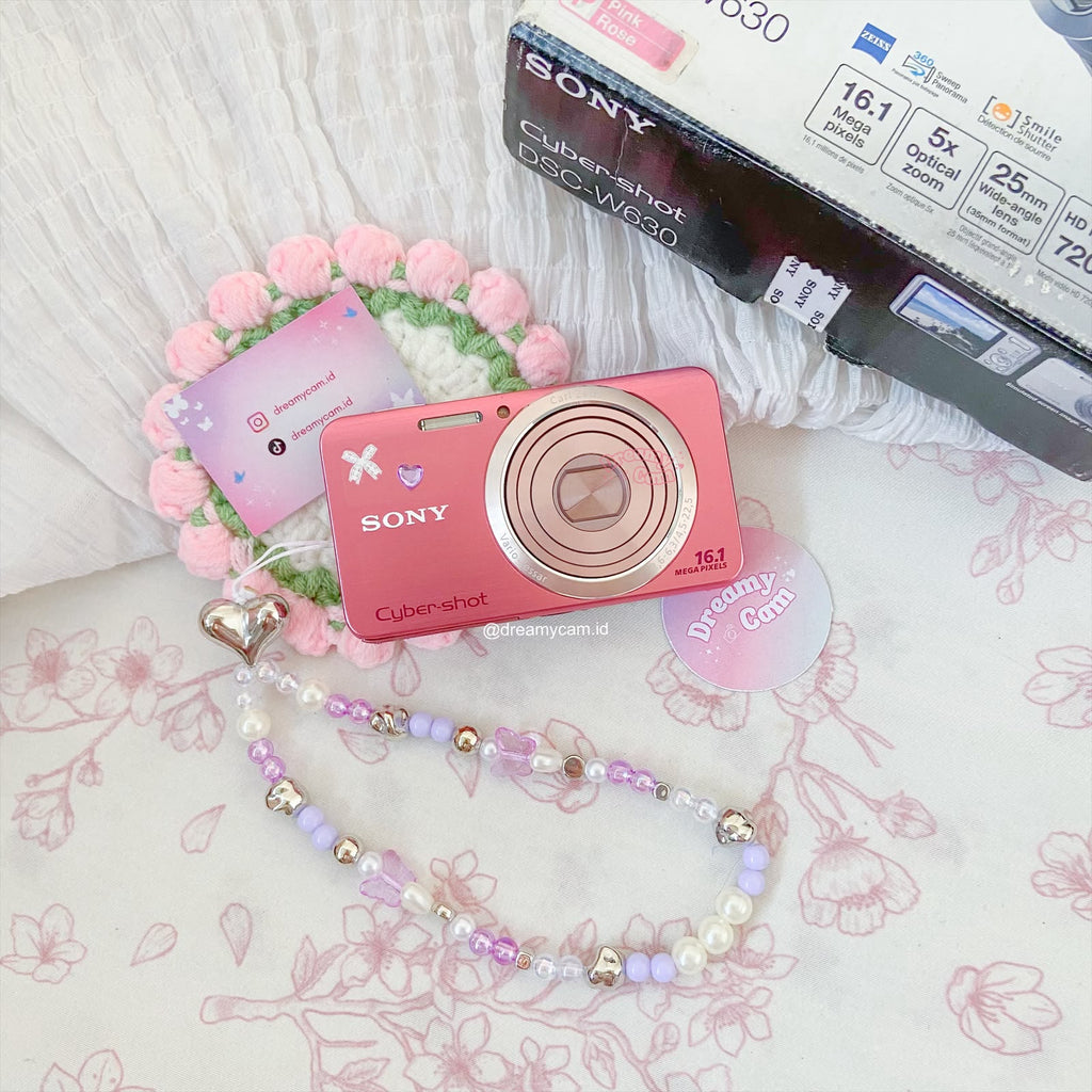 Sony Cybershot W630 in pink | Digital Camera CCD Digicam