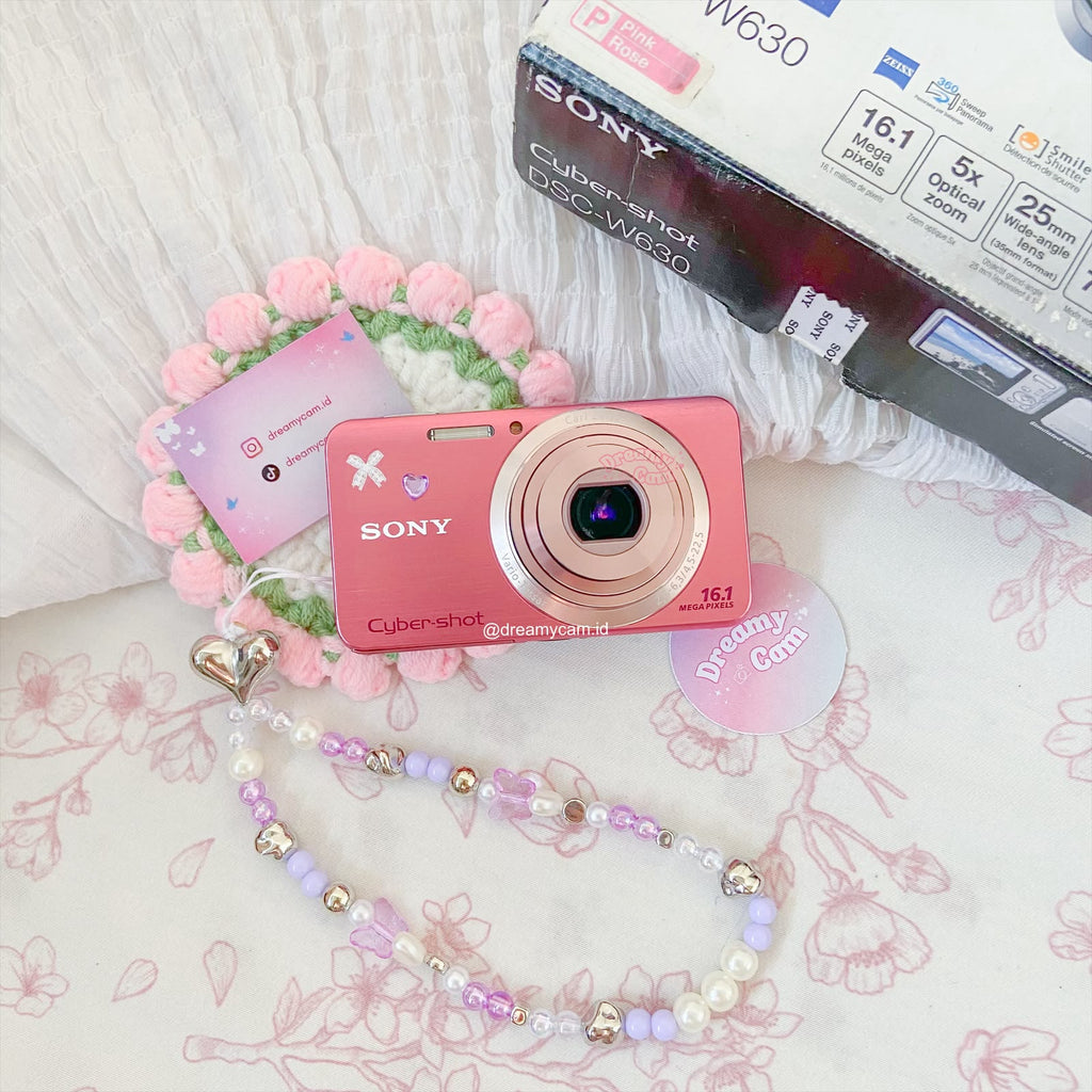 Sony Cybershot W630 in pink | Digital Camera CCD Digicam