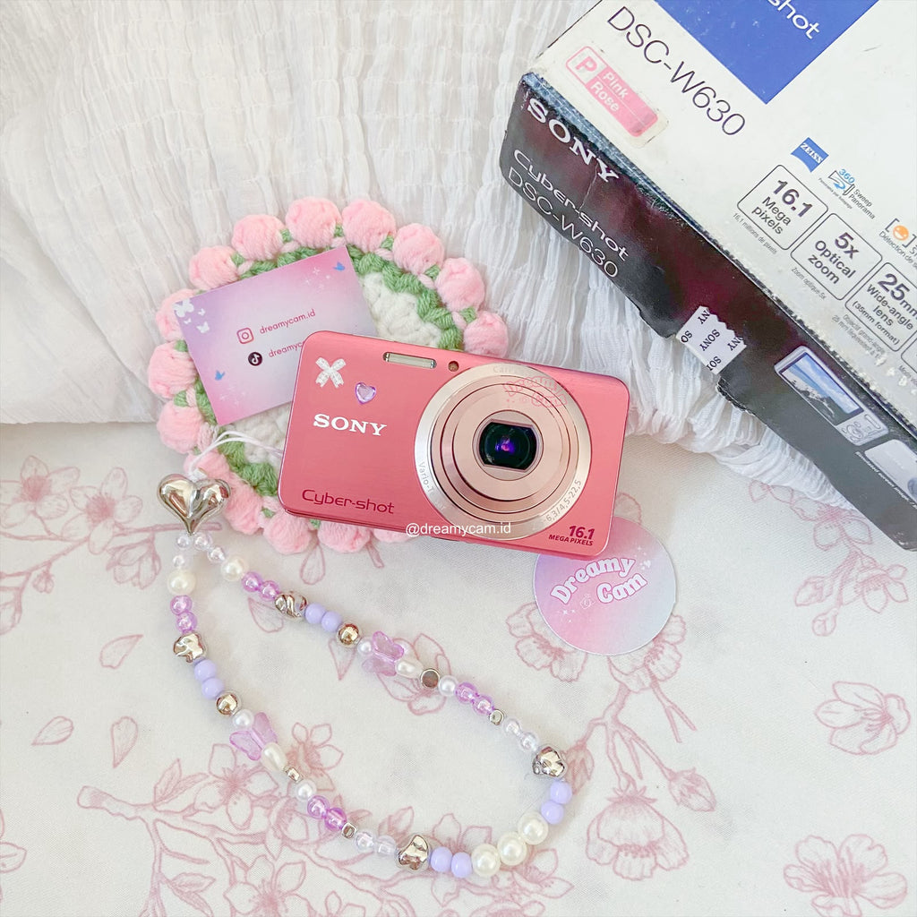 Sony Cybershot W630 in pink | Digital Camera CCD Digicam
