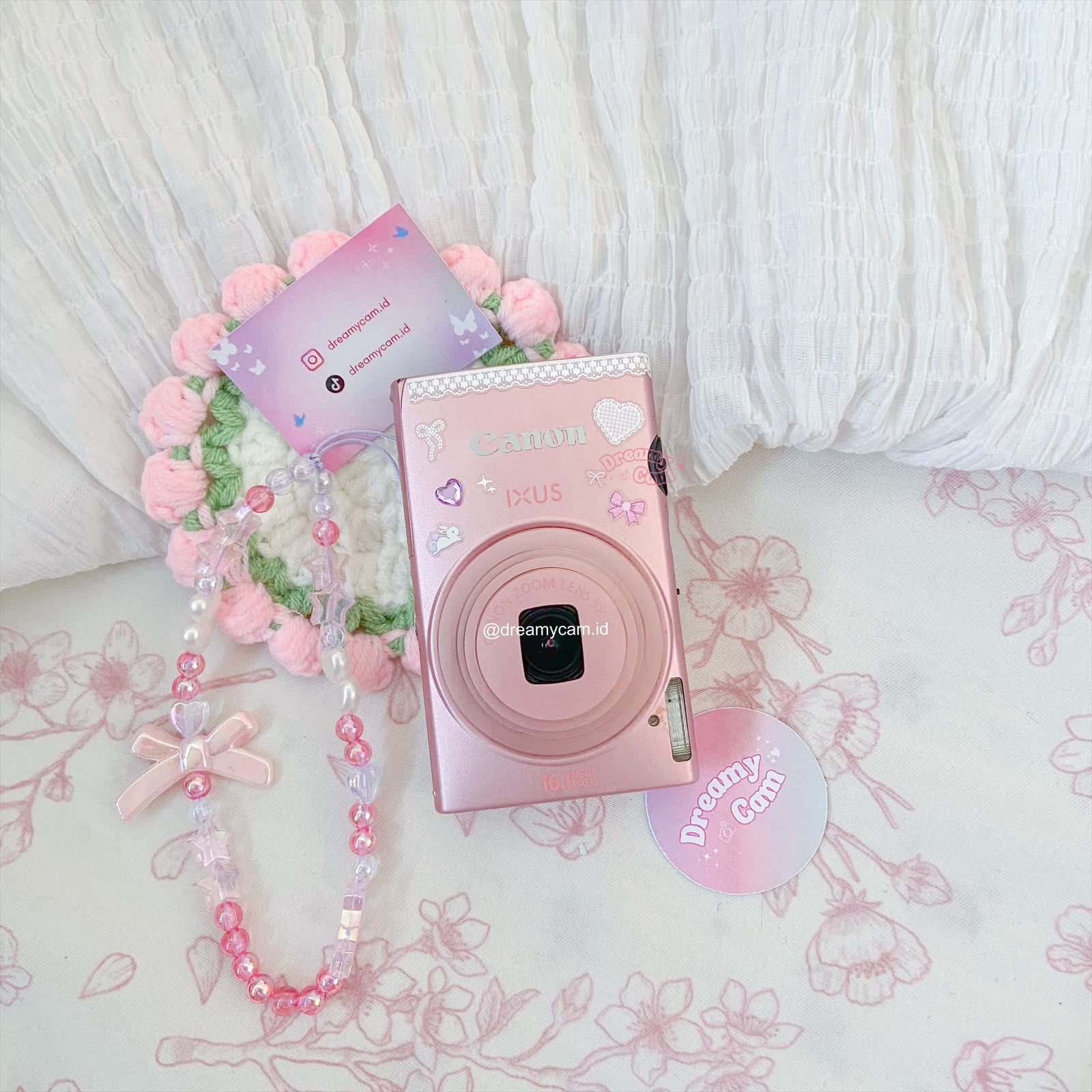 Canon Ixus 125 HS in pink | Digital Camera CCD Digicam