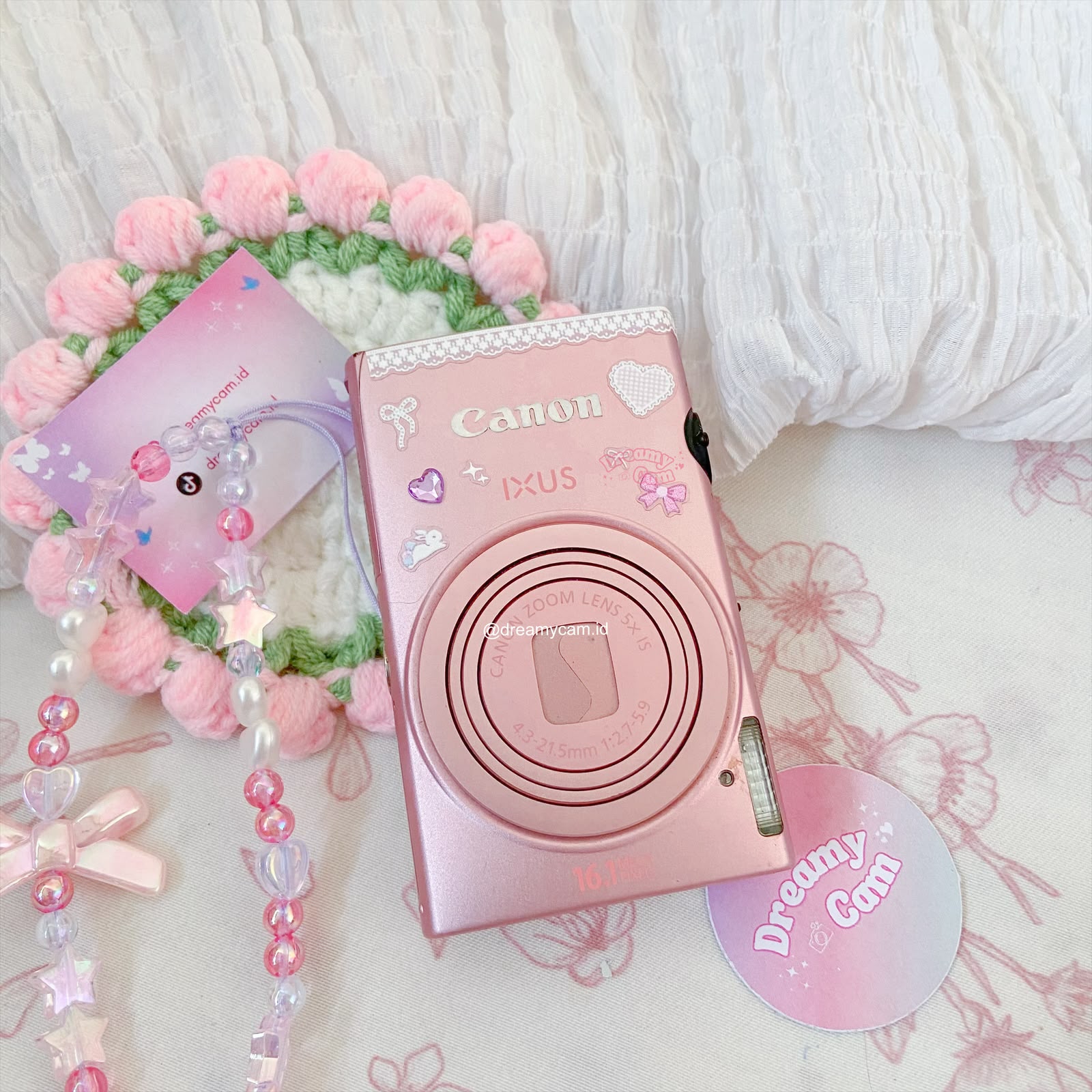 Canon Ixus 125 HS in pink | Digital Camera CCD Digicam