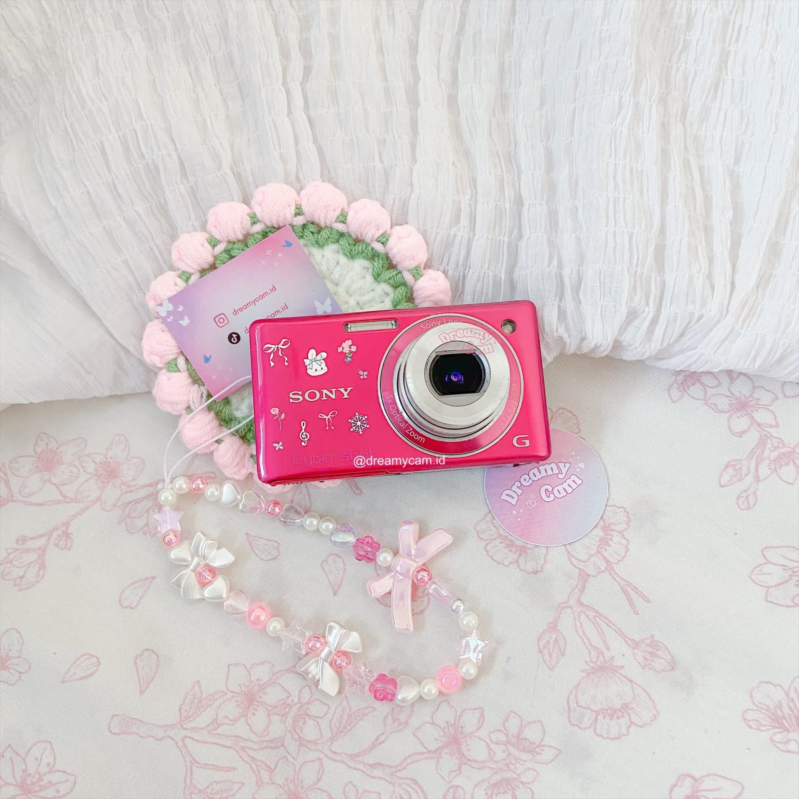 Sony Cybershot W380 in pink | Digital Camera CCD Digicam