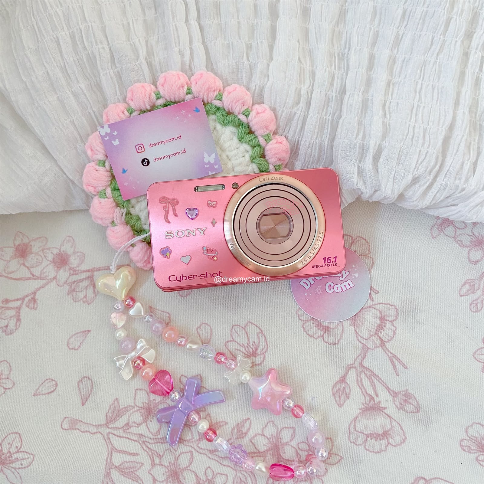 Sony Cybershot W570 in pink | Digital Camera CCD Digicam