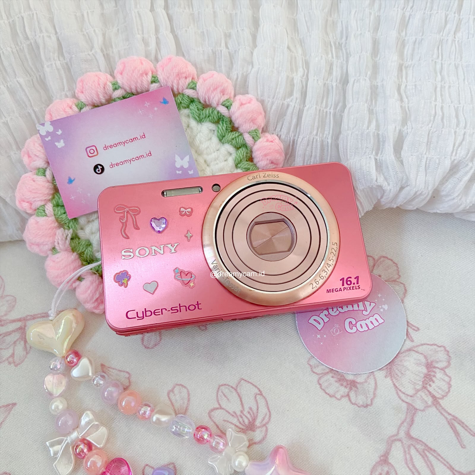 Sony Cybershot W570 in pink | Digital Camera CCD Digicam