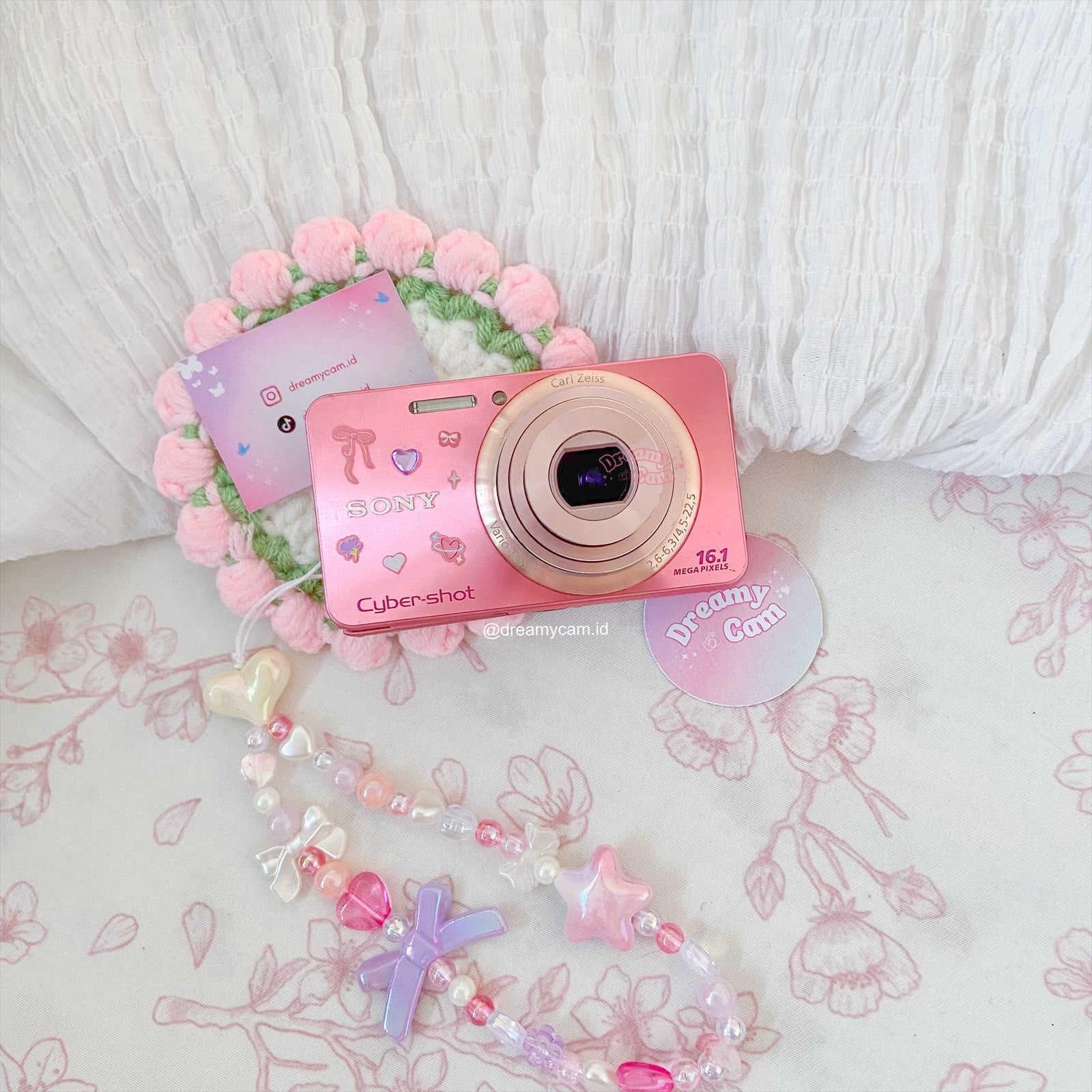 Sony Cybershot W570 in pink | Digital Camera CCD Digicam