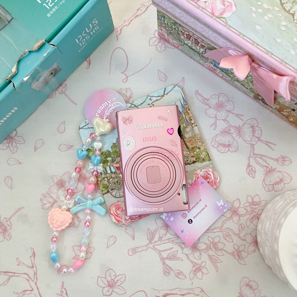 Canon Ixus 125 HS in pink | Digital Camera CCD Digicam