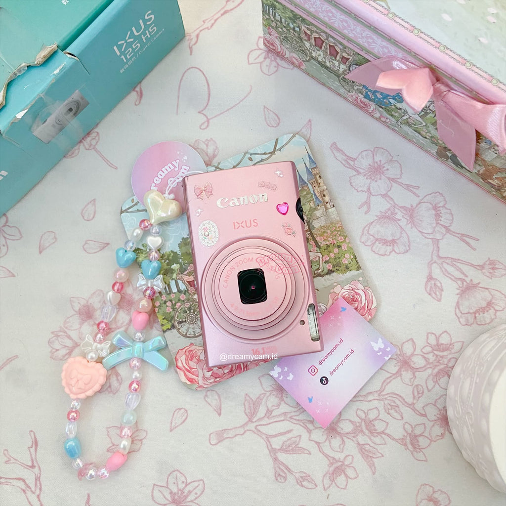 Canon Ixus 125 HS in pink | Digital Camera CCD Digicam