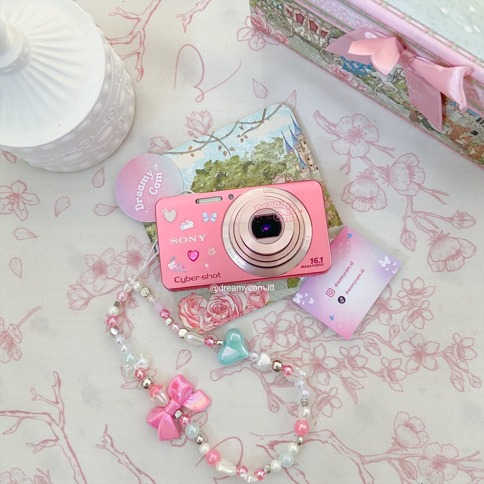 Sony Cybershot W630 in pink | Digital Camera CCD Digicam