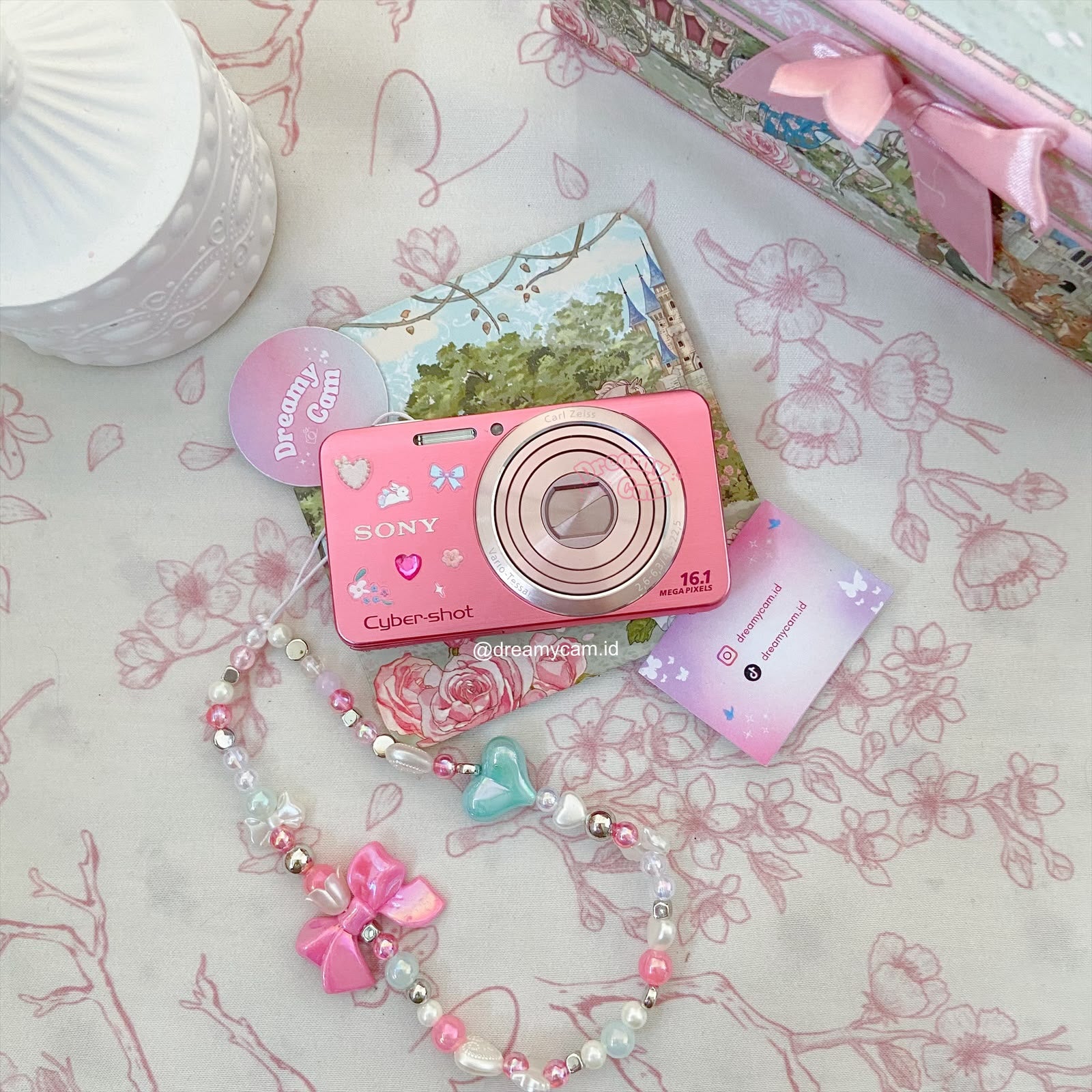 Sony Cybershot W630 in pink | Digital Camera CCD Digicam