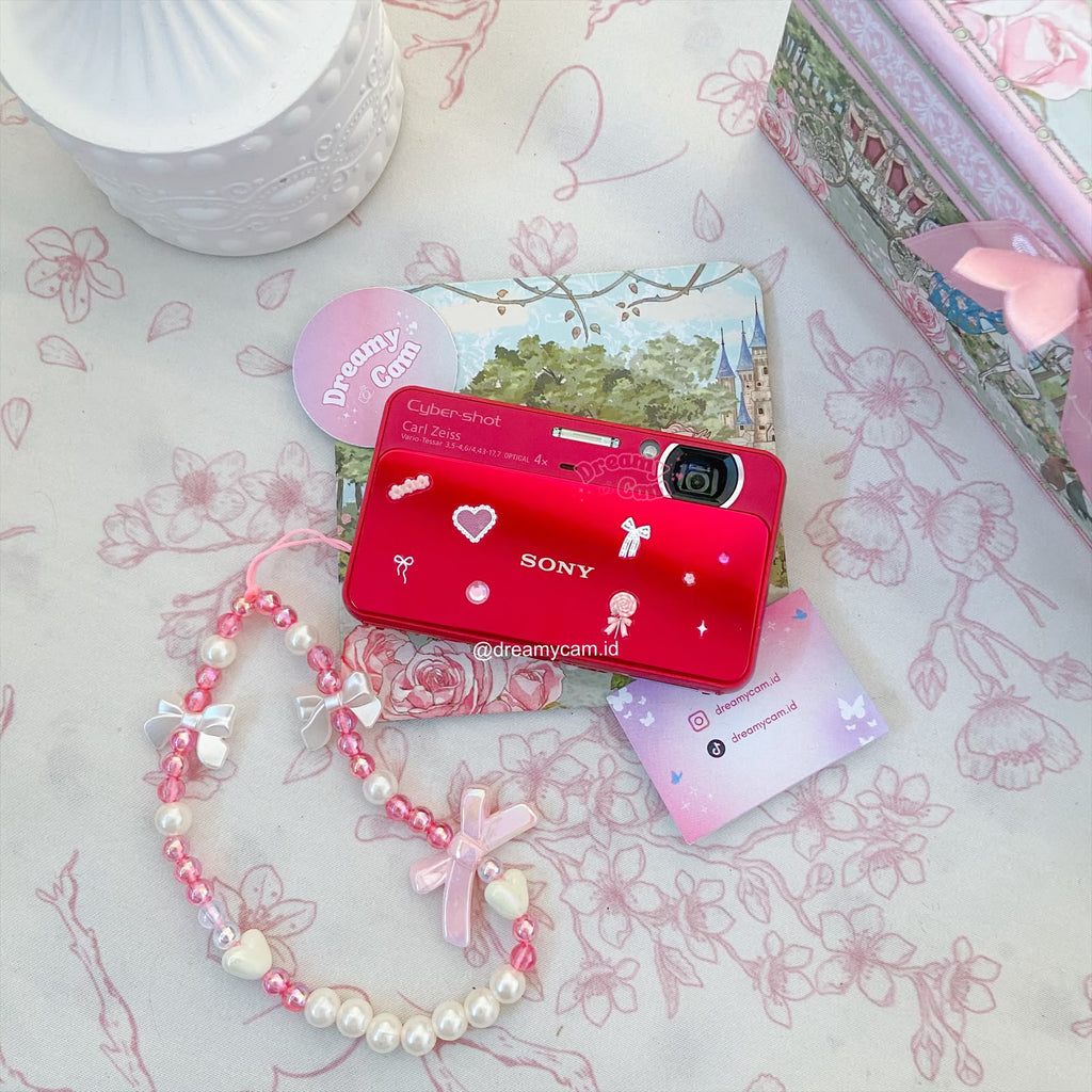 Sony Cybershot T110 in rose red | Digital Camera CCD Digicam