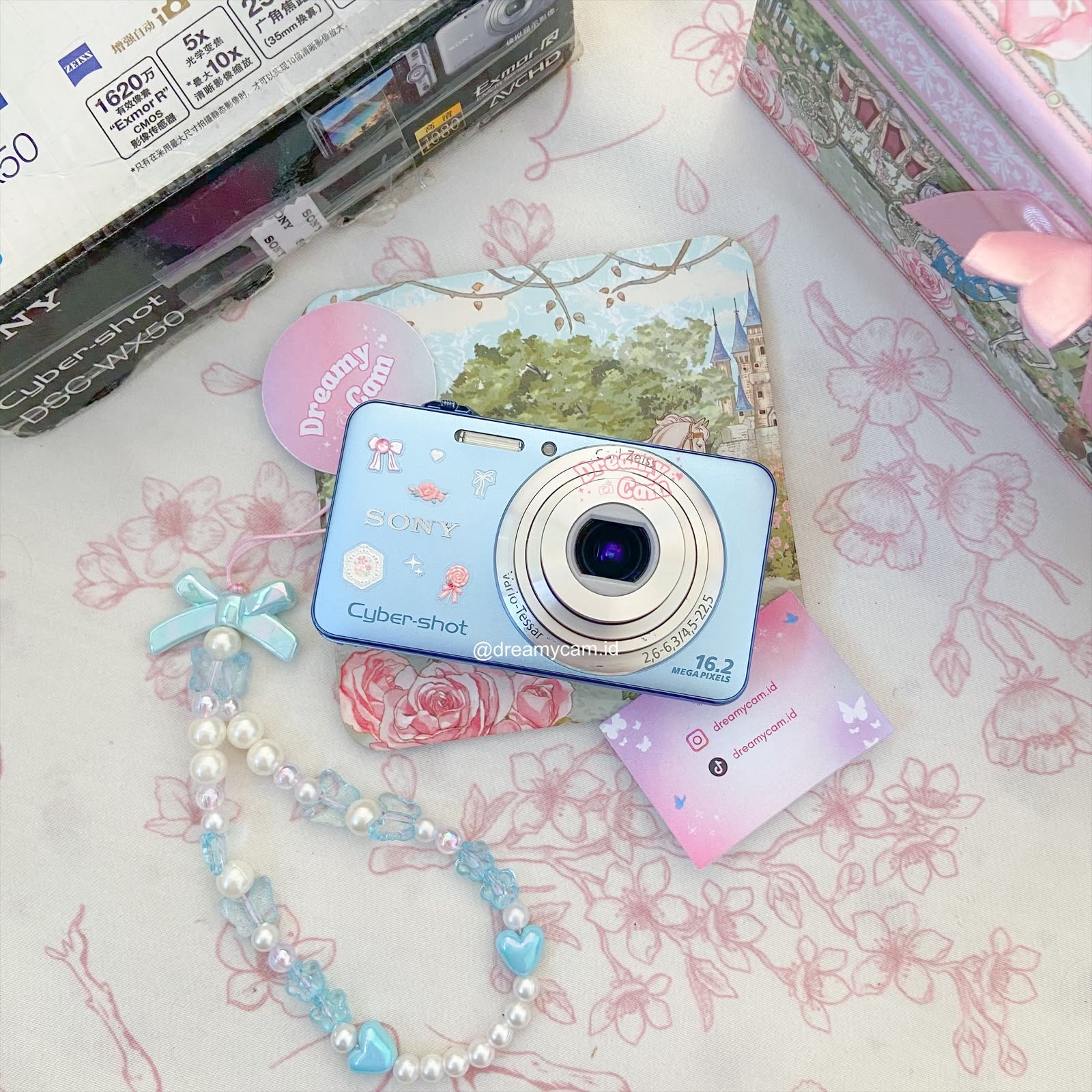 Sony Cybershot WX50 in blue | Digital Camera CCD Digicam