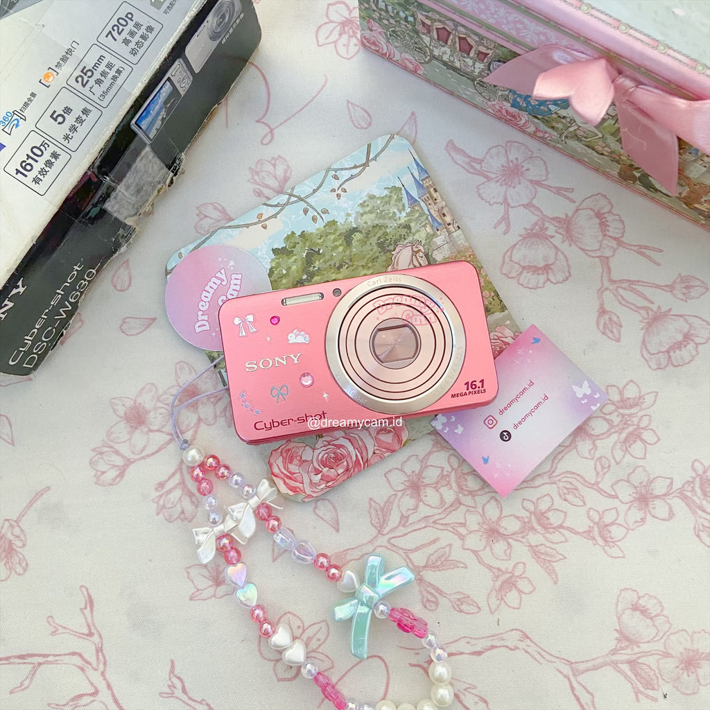 Sony Cybershot W630 in pink | Digital Camera CCD Digicam