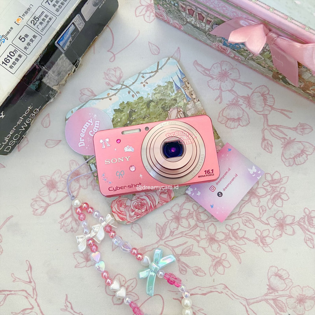 Sony Cybershot W630 in pink | Digital Camera CCD Digicam